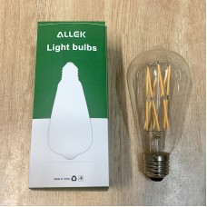 ALLEK Edison Bulb E27 220V ST64 Retro Ampoule Vintage Incandescent Bulb edison Lamp Filament Light Bulb 12W