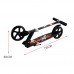 ALLEK Children and Teens Adult Scooter Two-Wheel Foldable City Work School Student One-Legged Non-motorized Push Scooter