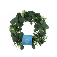 Hicello Eucalyptus Artificial Flower Wreaths  Gifts Diy Christmas Creative Artificial Garland Hanging Pendants Wedding Decoration Home Party