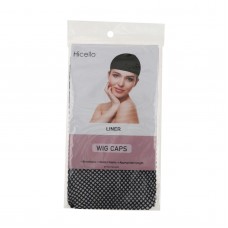 Hicello 1pc Top Hairnets Black Mesh Weaving Wig Hair Net Making Caps Weaving Wig Caps Hairnets