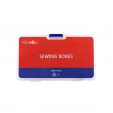 Hicello 1 Set Sewing Box for Needlework Storage and Home Decorations, Needles Sewing Thread Pins Thimble for DIY Apparel