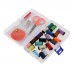 Hicello 1 Set Sewing Box for Needlework Storage and Home Decorations, Needles Sewing Thread Pins Thimble for DIY Apparel