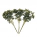 Hicello Artificial Plastic Plants Leaves Green Eucalyptus Branch for Garden Vase Home Christmas Wedding Decoration Faux Fake Flowers