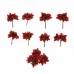 Hicello 144pcs artificial mini rose bud flowers head DIY flower bouquet gift box scrapbooking wedding home party decoration