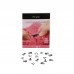 Hicello 10pairs Cloth Hooks for Corsets Eye Fastener 11mm length Metal Buckle Button for Bra Dress Sewing Accessories