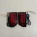 Bowarepro LED Rear Bumper Brake Light Dynamic Turn Signal Light Bulbs For Toyota 4Runner 2003 2004-05