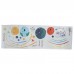 Dophee Cartoon solar system planets Children's wall stickers and murals child kids room home mural removable