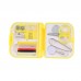 Dophee DIY Household Storage Bag Sewing Box Accessories Travel Sewing Kit Thread Needles Mini Case Plastic Scissors Outdoor Set 7X6.5X1.8cm