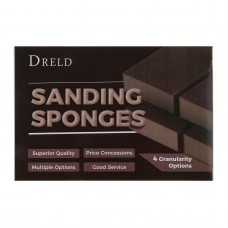 DRELD 4pcs Sanding Sponge Block Abrasive Pad Grits 60-600 for Furniture Wall Floor Grinding Kitchen Cleaning Hand Tool