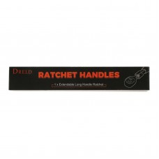 DRELD Durable 1/4" Extendable Long Handle Ratchet Socket Wrench 72 Teeth