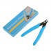 DRELD Light Blue Durable Electrical Wire Cable Cutter Cutting Plier Repair Tool