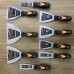 DRELD 9pcs Putty Knife Wallpaper Paint Scraper Filling Set Spreading Tool Decorate Filling