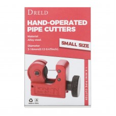 DRELD Mini Plastic Aluminum PVC Hand-operated Copper Tube Pipe Cutter 3mm-16mm Fuel Line Brake Tube