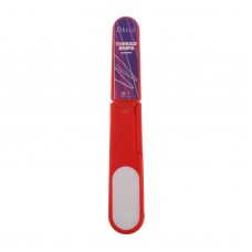 DRELD 1PC U Shape Scissor DIY Supplies Tool Thread Snips Embroidery Cross-stitch Cutter Plastic Handle Safety Cover Sewing Scissors
