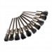 dophee 10Pcs 8mm Pen Shape Stainles Steel Wire Brushes 1/8?? Shank for Dremel Rotary Tool