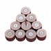 dophee 10Pcs 20mmx16mmx3mm 240 Grit Flap Polishing Grinding Wheel for Dremel Rotary Tools