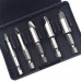 dophee 5Pcs Screw Extractor Drill Bits Guide Set Broken Damaged Bolt Remover Easy Out