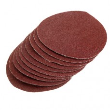 dophee 10Pcs Grit 60 Sander Polisher Sandpaper Sanding Polishing Pads Abrasive Disc