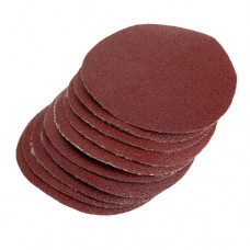 dophee 10Pcs Grit 80 Sander Polisher Sandpaper Sanding Polishing Pads Abrasive Disc