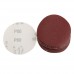 dophee 10Pcs Grit 80 Sander Polisher Sandpaper Sanding Polishing Pads Abrasive Disc