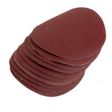 dophee 10Pcs Grit 180 Sander Polisher Sandpaper Sanding Polishing Pads Abrasive Disc