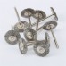 dophee 10Pcs 22mm Stainless Wire Wheel Die Grinder Brushes Rotary Polishing Tool for Dremel