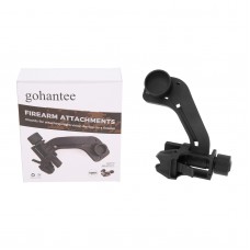 Gohantee Tactical Plastic Metal J Arm NVG Mount Helmet Bracket Adapter for Hunting Airsoft Pvs 14 Night Vision Goggles fit Mich Fast M88