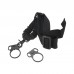 Gohantee Tactical 1 One Single Point Sling + 1 Plate Mount Adapter for Rifle Gun Black