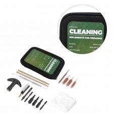 Gohantee Universal Handgun Cleaning kit .22.357.38,9mm.45 Caliber Pistol Cleaning Brush Rods