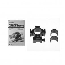 Gohantee QD Tri-Rail 3 Sides 25.4/30mm Ring Weaver Scope fit 20mm Picatinny Rail Mount