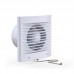 Mgoodoo Wall Mounted Exhaust Fan Ventilation Fan with Check Valve for Kitchen Bathroom Toilet