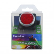 Mgoodoo USB Rechargeable Bike Light Set Super Bright Front Headlight and Rear LED Bicycle Light 650mah 4 Light Mode Options