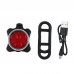 Mgoodoo USB Rechargeable Bike Light Set Super Bright Front Headlight and Rear LED Bicycle Light 650mah 4 Light Mode Options