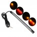 Mgoodoo Universal led Light Strip Light Bar Tail Brake Stop Turn Signal 32LED Flexible led light for motorcycle