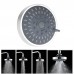 Mgoodoo 4 Inch Shower Heads High Pressure 5-setting Adjustable Boosting Top Spray Bathroom Accessories