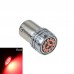 Mgoodoo 2Pcs 1156 BA15S P21W LED Bulb 15SMD 2016 Car Turn Signal Reverse Light 12V Red 6000K