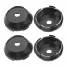 Mgoodoo 4PCS/lot Blank 65MM for 45mm Car Logo Emblem Sticker Wheel Center Hub Cap Wheels Rims Hub Cover