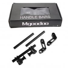 Mgoodoo Motorcycle CNC Adjustable Steering Handlebar 7/8" Removable Handle Bar System 125cc Pit Bike Dirt Bike Motocross Scooter