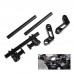 Mgoodoo Motorcycle CNC Adjustable Steering Handlebar 7/8" Removable Handle Bar System 125cc Pit Bike Dirt Bike Motocross Scooter