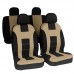 Mgoodoo Car Seat Covers Front Set Automobile Seat Protection Cover Vehicle Seat Covers Universal Car Upholstery