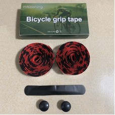 Mtsooning Bicycle Handlebar Tape Eva Grips Sponge Bike Handle Grip Tape Cycling Anti-slip Handlebar Bar Tape