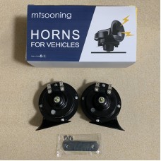 Mtsooning 300db Super Train Horn For 12V Power Supplies Car-boat Motorcycles Automotive Loudspeaker Car Speaker Sound Signal