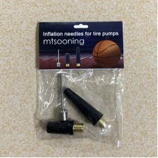 Mtsooning 1 Set Inflating Needle Kits Needle Hose Sports Ball Basketball Football Volleyball Bike Tire Tube Inflator Kit Air Pump Tool