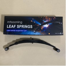 Mtsooning 5 Leaf Double Eye Trailer Steel Spring for 750KGs Trailer Axles Trailer Leaf Spring
