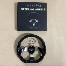 Mtsooning Car Sport Steering Wheel Racing Type High Quality Universal 13 Inches 320MM Aluminum PU D Styling FOR MOMO