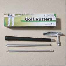 SLHEE 35inch 3-Section Foldable Golf Putter Club Right Collapsible Golf Putter