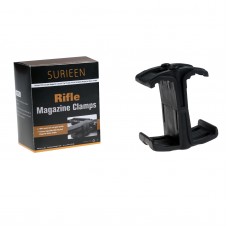 SURIEEN Tactical Rifle Double Magazine Clamps Clip Parallel Pouch Multipled Magazine Mount Holder