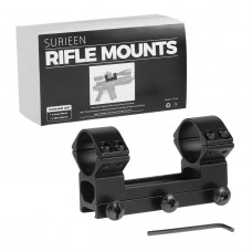 SURIEEN Rifle Scope sights Mounts Picatinny/Weaver 25mm 1” inch ring High Profile One Piece