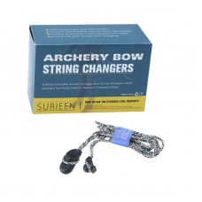 SURIEEN Portable Archery Stringer Bow String Changers Install Auxiliary Tool Rope Cord for Recurve Compound Bow