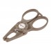 SURIEEN Fishing Tackle Fish Lip Stainless Steel Control Scissor Snip Fishing Grip Set Nipper Pincer Parts Tools Clip Clamp Cutter Plier